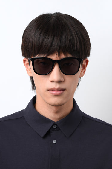 Men Hugo Boss Sunglasses: Boss 1347/F/SK - Black - SpecSMART Eye Clinic (Front Face View)